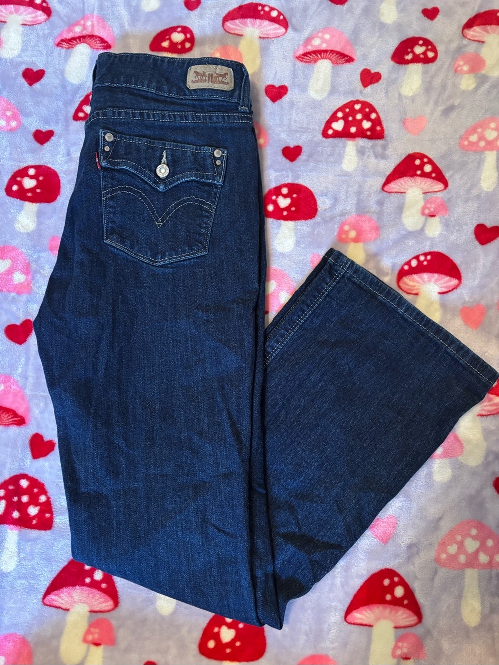 Levi's Dark Blue Women's Boot Cut Jeans